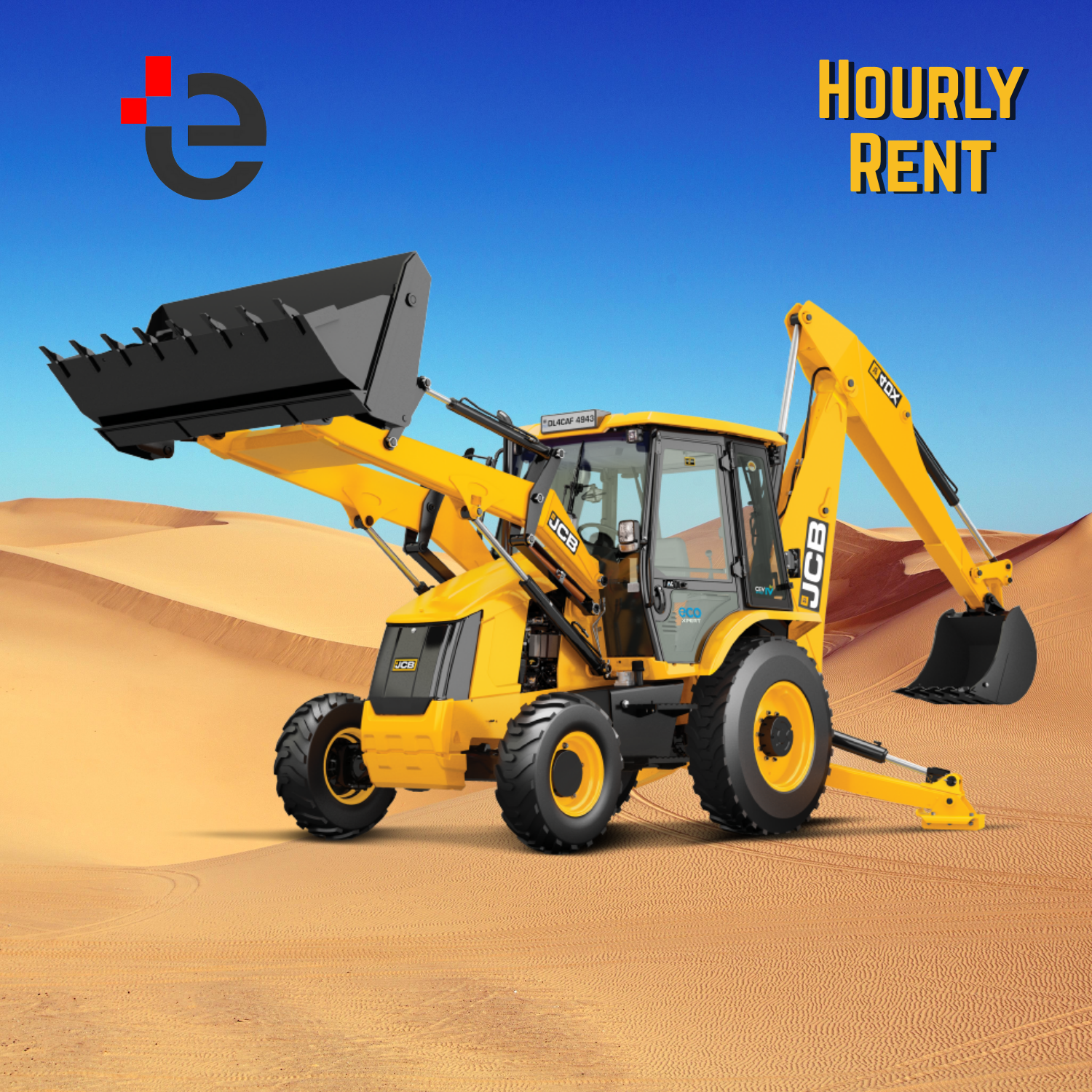 JCB Excavator on Hourly Rental – Heavy Earthmoving Equipment (ecomtelco)